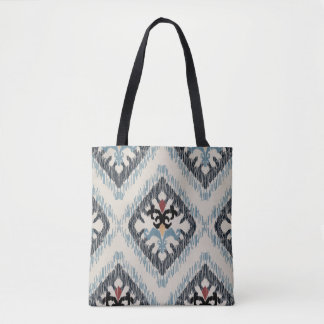 Geometrisches Diamant Muster Tote Bag - Multicolor