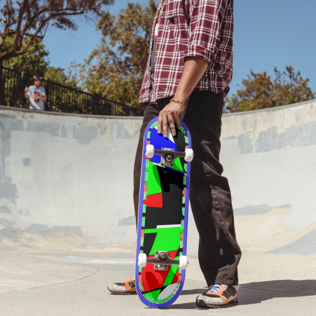 Geometrisches Doppeltrimmsystem für Skateboard (Außenbereich2)