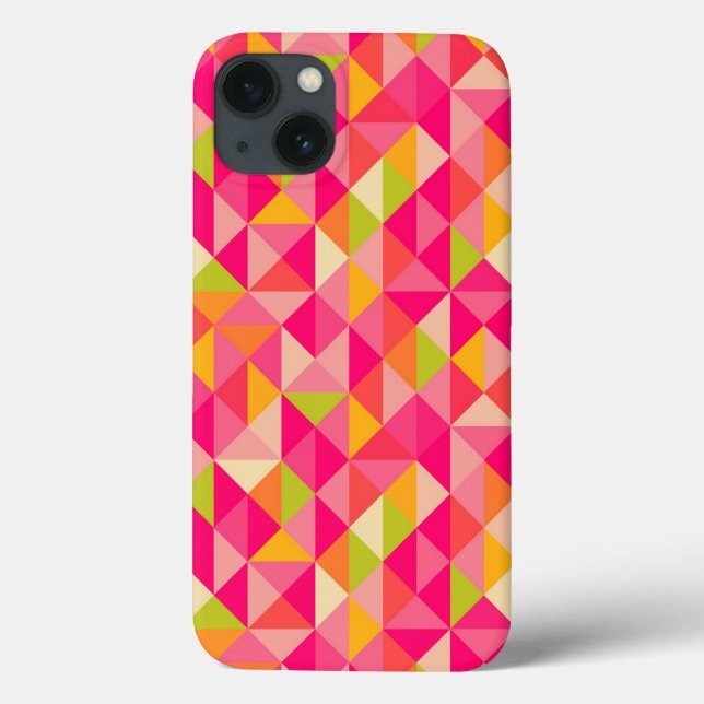 Geometrisches Dreieck Case-Mate iPhone Hülle (Rückseite)