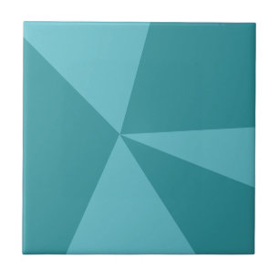 Geometrisches Dreieck Fliese