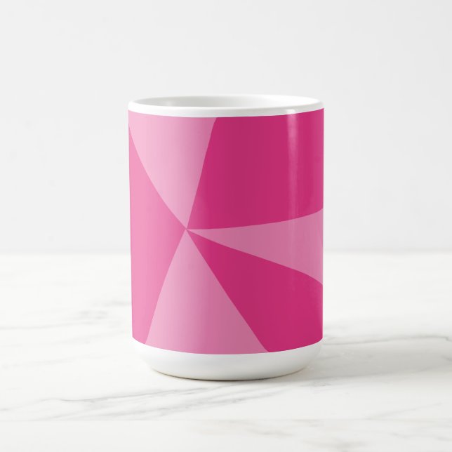 Geometrisches Dreieck Kaffeetasse (Mittel)