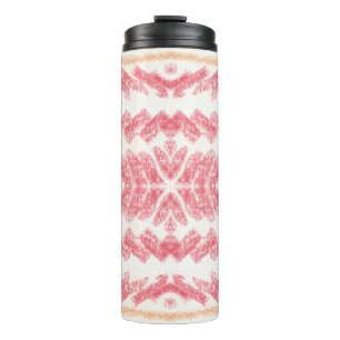Geometrisches, ethnisch orientalisches nahtloses M Thermosbecher