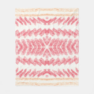 Geometrisches ethnisches orientalisches nahtloses  fleecedecke