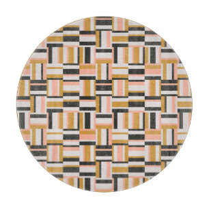 Geometrisches Form-Muster Schneidebrett