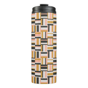 Geometrisches Form-Muster Thermosbecher