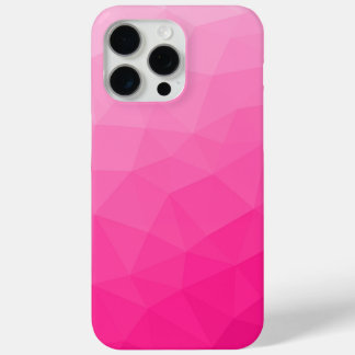 Geometrisches geometrisches Muster des rosa Ober-F Case-Mate iPhone Hülle