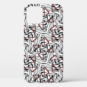 Geometrisches Gewebe: künstlerisches Musterdesign. Case-Mate iPhone Hülle