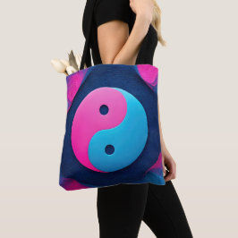 Geometrisches Gleichgewicht: Vibrant Yin Yang Patt