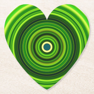 Geometrisches Green Mandala Design-64555 Untersetzer