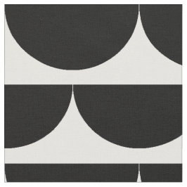 Geometrisches Halbkreis-Gewebe Stoff
