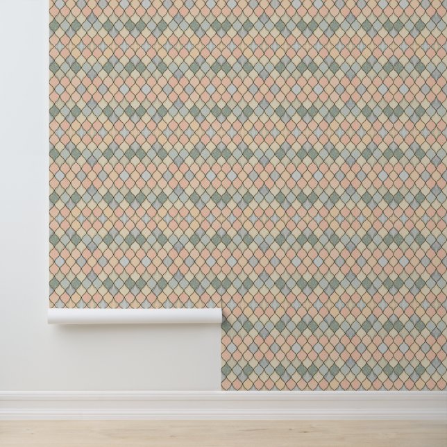 Geometrisches Harmony Wallpaper Tapete (Anwendung)