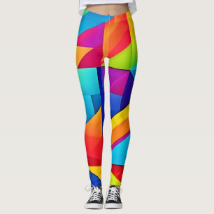 Geometrisches Kaleidoskop Leggings