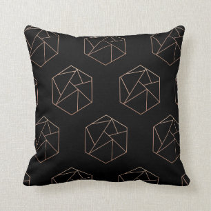 Geometrisches Kissen des Hexagons