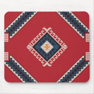 Geometrisches, klassisches niedlich-trendy bunt mousepad
