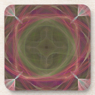 Geometrisches Kreuz Untersetzer