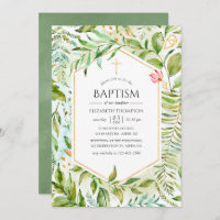 Geometrisches Kristallgrün - Taufe