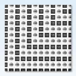 Geometrisches Logo-Musterdesign 2 Magnet