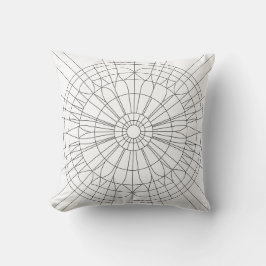Geometrisches Mandala-Muster Kissen