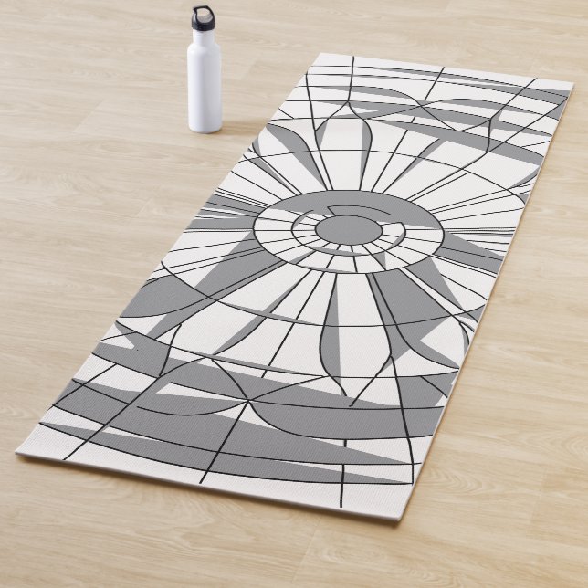 Geometrisches Mandala-Muster Yogamatte (Beispiel)