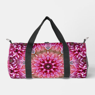 Geometrisches Mandala-Rosa-Blumenmuster-67545 Duffle Bag