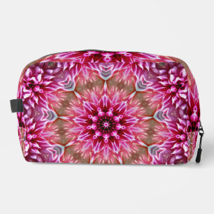 Geometrisches Mandala Rosa Blumenmuster-67545 Waschbeutel