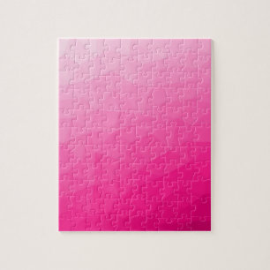 Geometrisches Messemuster mit Hot rosa Gradient Puzzle
