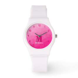 Geometrisches Messprofil Monogram Armbanduhr