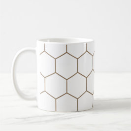 Geometrisches Mischen & Kombinieren Kaffeetasse