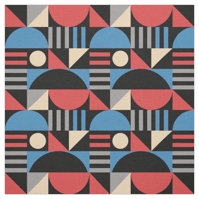 Geometrisches Mittelalter Modernes Muster Stoff (Muster)