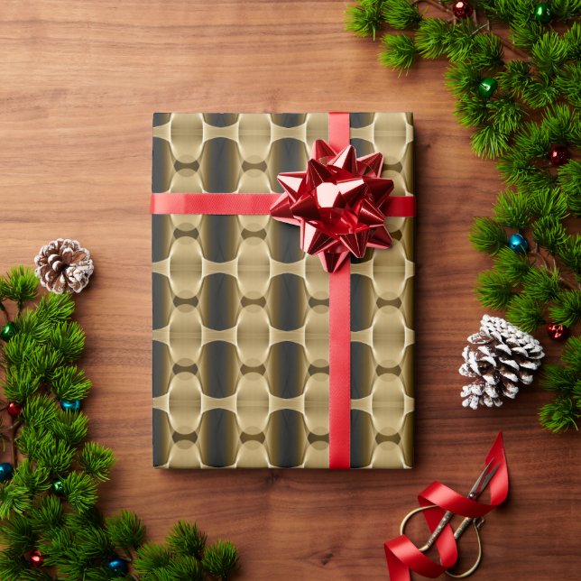 Geometrisches modernes Dekorpapier Geschenkpapier (Feiertagsgeschenk)
