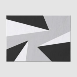 Geometrisches monochromes Tissue Seidenpapier