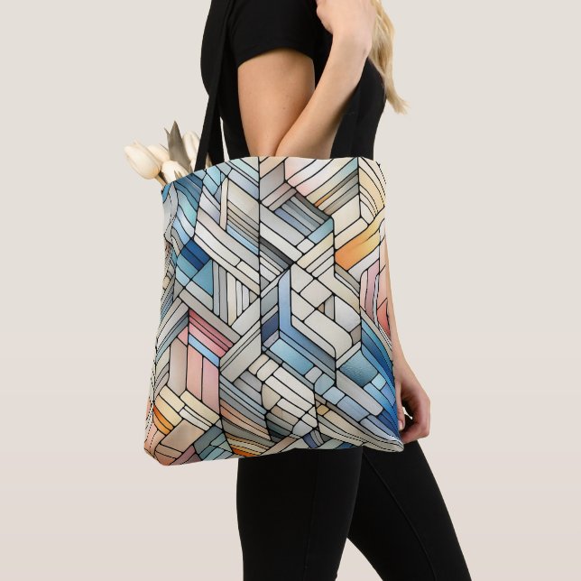 Geometrisches Mosaik (Von Nahem)