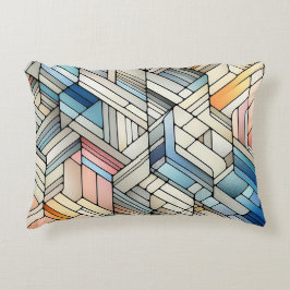 Geometrisches Mosaik Dekokissen
