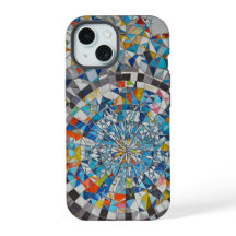 Geometrisches Mosaik Phone Case