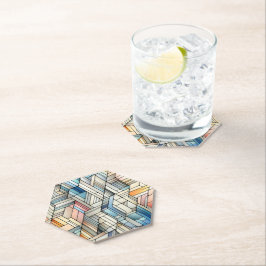 Geometrisches Mosaik Untersetzer