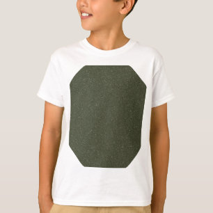 Geometrisches Moss Green Kids T-Shirt