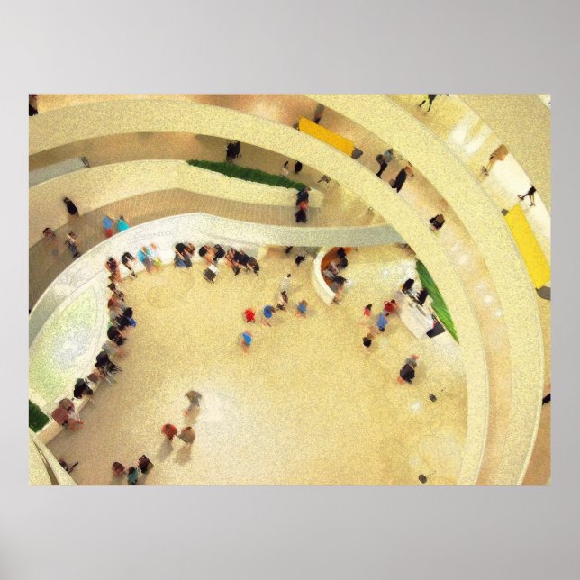 geometrisches Museum Poster (Vorne)