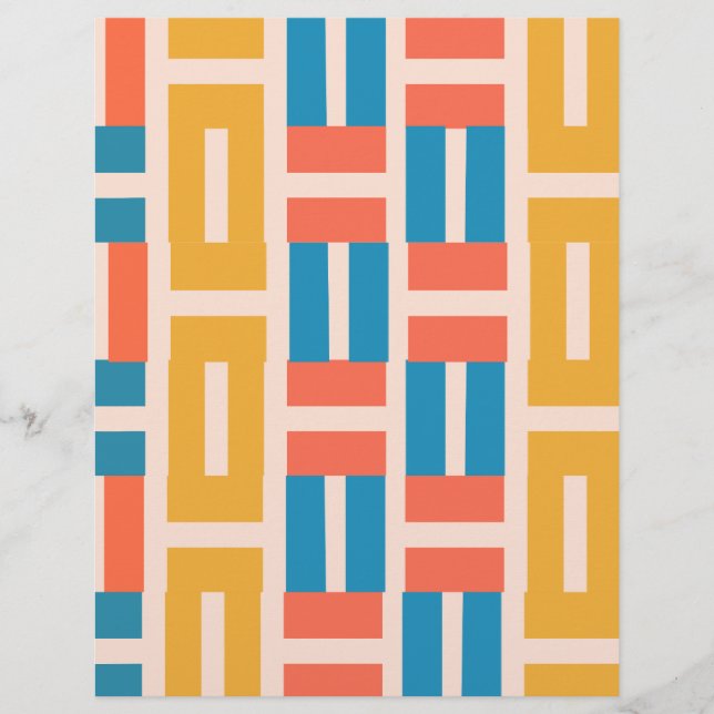 Geometrisches Muster (Vorderseite)