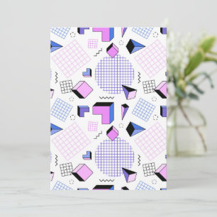 Geometrisches Muster 13 Dankeskarte