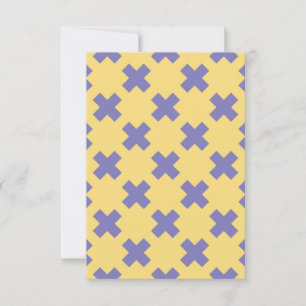 Geometrisches Muster 18 RSVP Karte