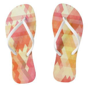 Geometrisches Muster 1 Flip Flops