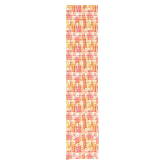 Geometrisches Muster 1 Kurzer Tischläufer (Vorderseite)