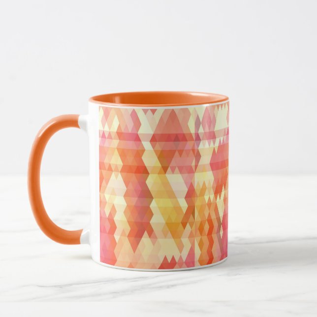 Geometrisches Muster 1 Tasse (Links)