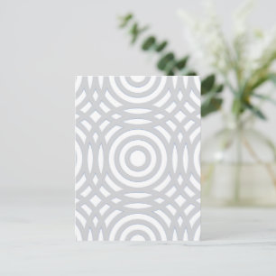 Geometrisches Muster 22 Postkarte