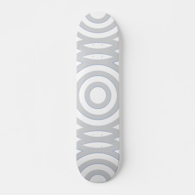 Geometrisches Muster 22 Skateboard (Vorne)