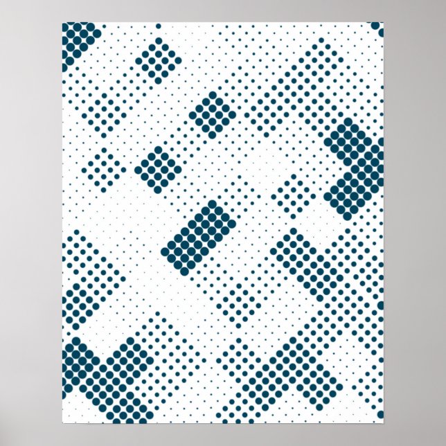 Geometrisches Muster 24 Poster (Vorne)