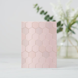 Geometrisches Muster 27 Feiertagspostkarte