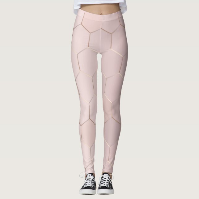 Geometrisches Muster 27 Leggings (Vorderseite)