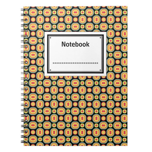 Geometrisches Muster 280514(2) Notizblock (Vorderseite)