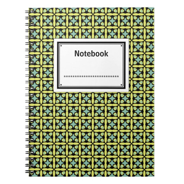 Geometrisches Muster 280514(4) Notizblock (Vorderseite)